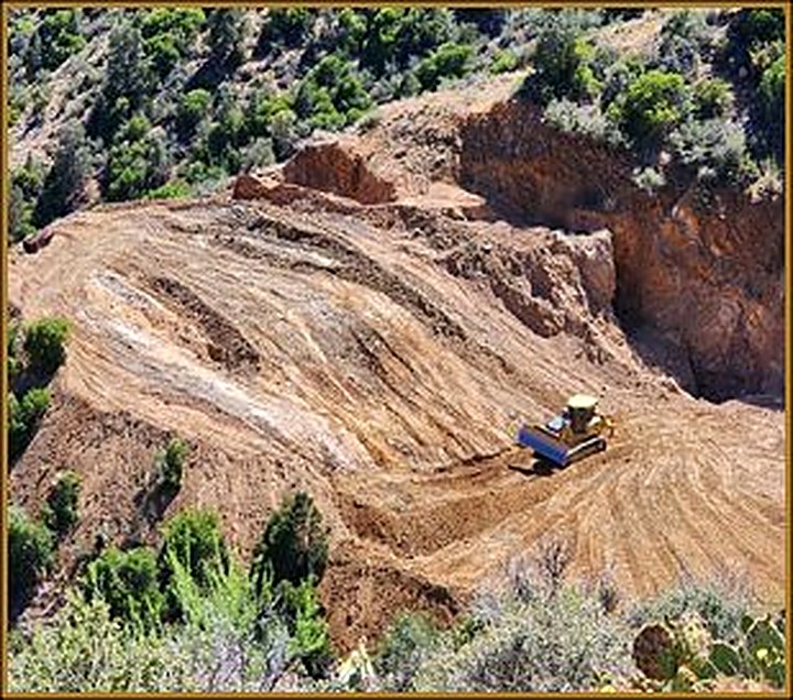 White Spar antimony project, Arizona